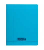 Cahier 17x22 écriture seyès 2.5mm 32 pages  90g PP bleu R.18012C