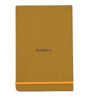 Bloc notes 9x14cm rhodiarama gold 192 pages R.194340C   XXX