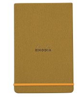 Carnet 14.8x21cm rhodiarama gold 192 pages R.194370C  XXX