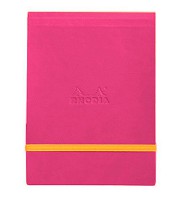 Bloc notes 9x14cm rhodiarama bois de rose 192 pages R.194351C  XXX