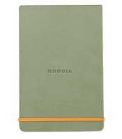 Bloc notes 9x14cm rhodiarama céladon 192 pages R.194355C  XXX