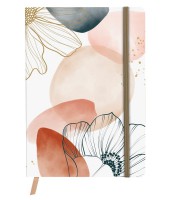 Carnet 14.5x21cm evanescence élastique 192 pages ass R.115966C  XXX 