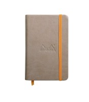 Carnet 9x14cm rodiarama taupe 192 pages R.118644C  XXX