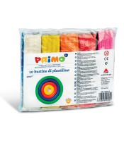 Pâte à modeler bâton 10 couleurs = 550g R.269PP10