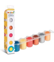 Gouache métallique pot 6 x 25ml à partir de 4 ans R.231TM6E  XXX
