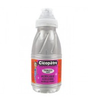 Peinture  acrylique 250ml flacon argent R.PAM250-877