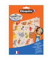 Gommettes animaux repositionnables x120 R.G22