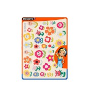 Gommettes fleurs souriantes repositionnables x108 R.G54