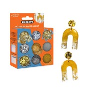 Accessoires or et argent pour résine R. LCC30-ACC4