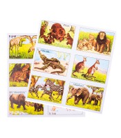 Bons points animaux sauvages 96 images R.AP-003