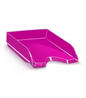 Corbeille courrier pleine rose pepsy gamme gloss R.1002000371 XXX