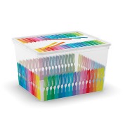 Pot à crayons multi compartiments gamme Terra Nova terracotta R.580TN