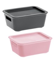Boîte de rangement 1,18 L 180x140x70 mm assortis R.8534528   XXX