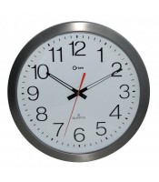 Horloge murale ronde étanche inox  Ø 35cm R.11384