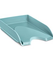 Corbeille courrier pleine vert d'eau gamme riviera R.200+Ri