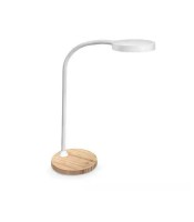 Lampe de bureau led flex blanc-bois gamme silva R.200290530  XXX