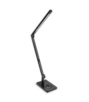 Lampe de bureau led flex bras noire gamme riviera R.CLED-0290 