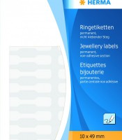 Etiquettes bijouterie 10x49mm paquet de 600 étiquettes R.H2510