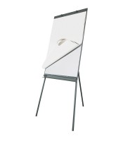 Tableau blanc 100x65cm magnétique 3 pieds + paperboard R.J2010