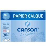 Calque satin 21x29.7cm 70g pochette 12 feuilles R.200006565