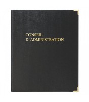 Reliure conseil administration 4 anneaux 100 feuilles folioté R.922D