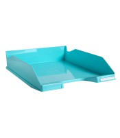 Corbeille courrier pleine vert pastel gamme aquarel R.113263D  XXX