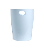 Corbeille papier pleine bleu pastel gamme Aquarel R.45362D  XXX