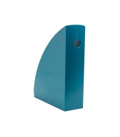 Porte revue Mag-cube bleu canard gamme neo deco R.18228D