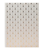 Livre d'or 27x22cm 100 pages neo deco blanc R.47987E