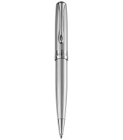 Stylo bille DIPLOMAT Excellence guilloche chrome R.D40207040