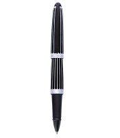 Stylo roller DIPLOMAT Aero rayé noir R.D40318030