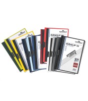 Chemise à clip duraclip 30 feuilles coloris assortis R.220000