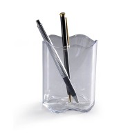 Pot à crayons trend transparent incolore R.1701235400