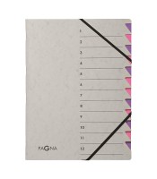 Trieur 12 compartiments easy grey violet/rose R.P4431210