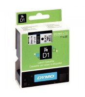 Dymo ruban D1- 24mmx7m noir-blanc en blister R.S0720930