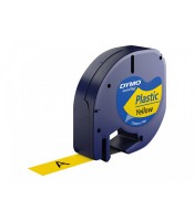 Dymo ruban 12mmx4m Letra Tag jaune en blister R.S0721670-620