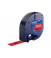 Dymo ruban 12mmx4m Letra Tag rouge en blister R.S0721680