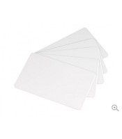 Cartes PVC blanches épaisseur 0.76mm (paquet de 100)