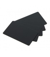 Cartes PVC réinscriptibles imp° noire ép. 0.76 mm (paq de 100)