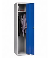 Vestiaire industrie propre L30xP50xH180 1 colonne suite gris 