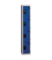 Vestiaire multicases (x4) L30xP50xH180 départ bleu