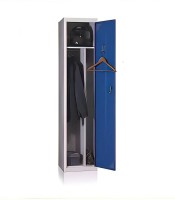 Vestiaire Indust Salissante H1800xL400xP500 1col départ gris bleu  XX