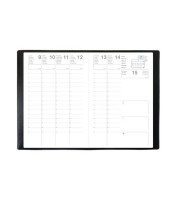 Agenda organiseur exatime 17light méline marron/rose R.74626E/74627E