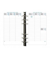 Recharge agenda exatime 17 semaine sur 2 pages vertical  R.18212E