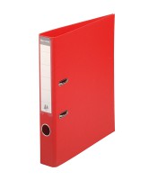 Classeur levier PVC dos 50mm rouge R.59545E