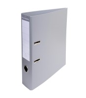 Classeur levier PVC dos 70mm gris R.59740E