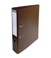 Classeur levier PVC dos 70mm marron R.59746