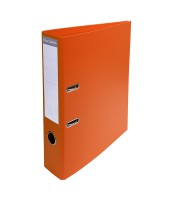Classeur levier PVC dos 70mm orange R.59744E