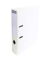 Classeur levier PVC dos 70mm blanc  R.59748E                     