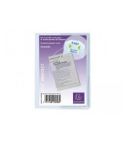 Etui A4 cristal 12/100 pvc simple paquet de 10 R.38040E